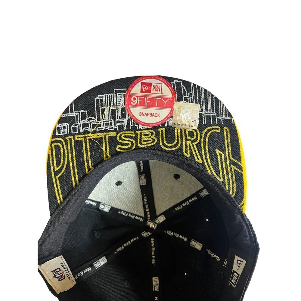 New Era Pittsburgh Steelers Snapback Hat - Picture 9 of 9